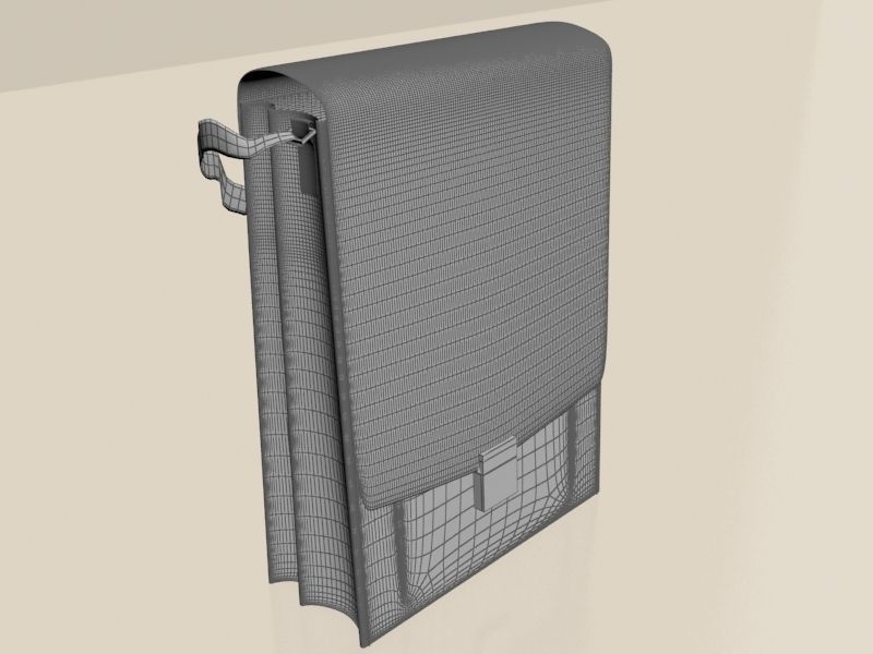 Bussiness Bag Model 3D model_1