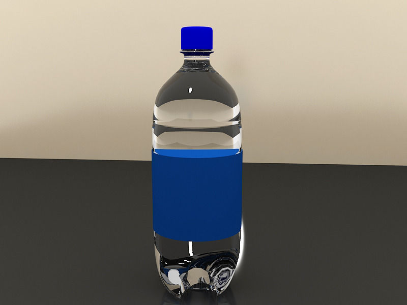 Water Bottle 3D model_3