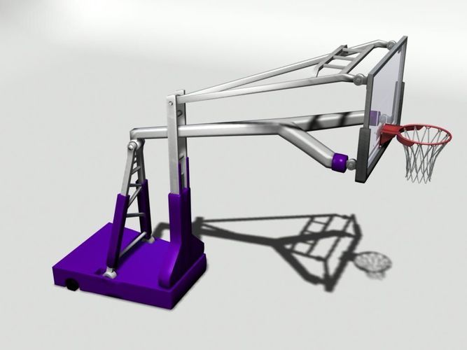 Basketball Standard Hydra Rib Institutiona... 3D Model .max .3ds .lwo