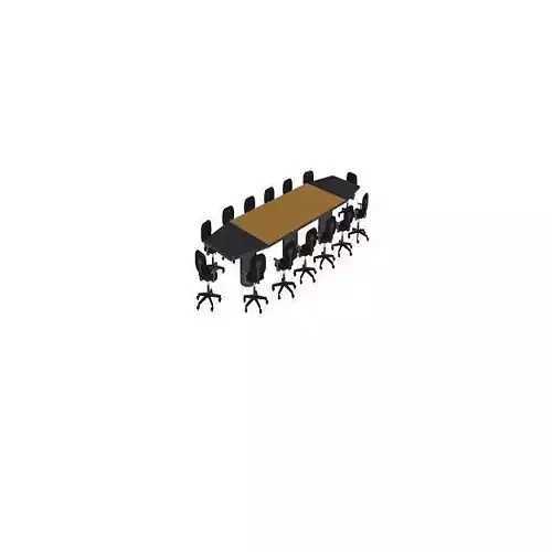 Conference Table Free 3D model