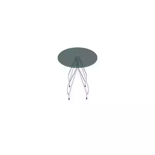 Coffee Glass Table Free 3D model