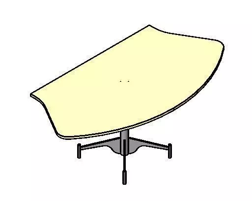 HM Passage Table Free 3D model