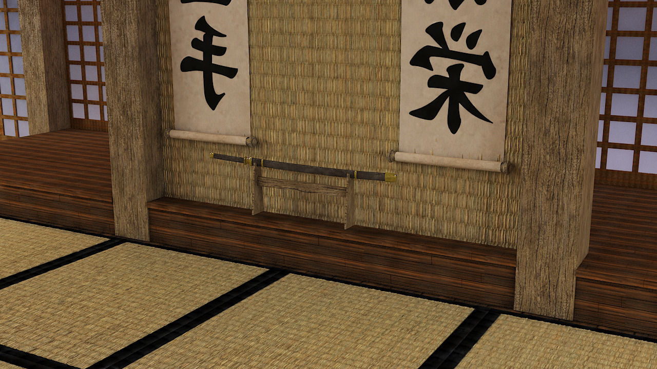 Matrix Dojo 3D model_1