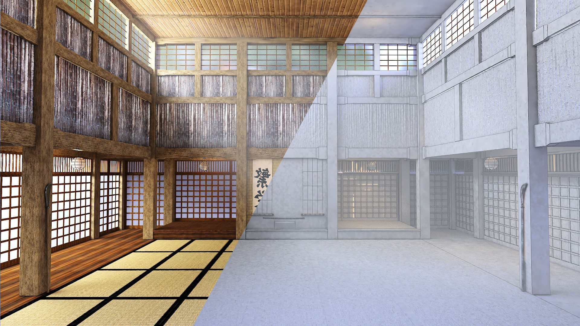 Matrix Dojo 3D model_33