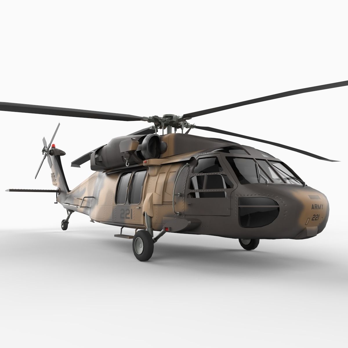 S70 Blackhawk Australian Army 3D Model .max .obj .3ds .c4d ...