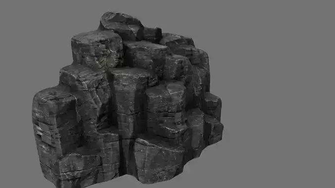 Rocks rock formation in middle of city