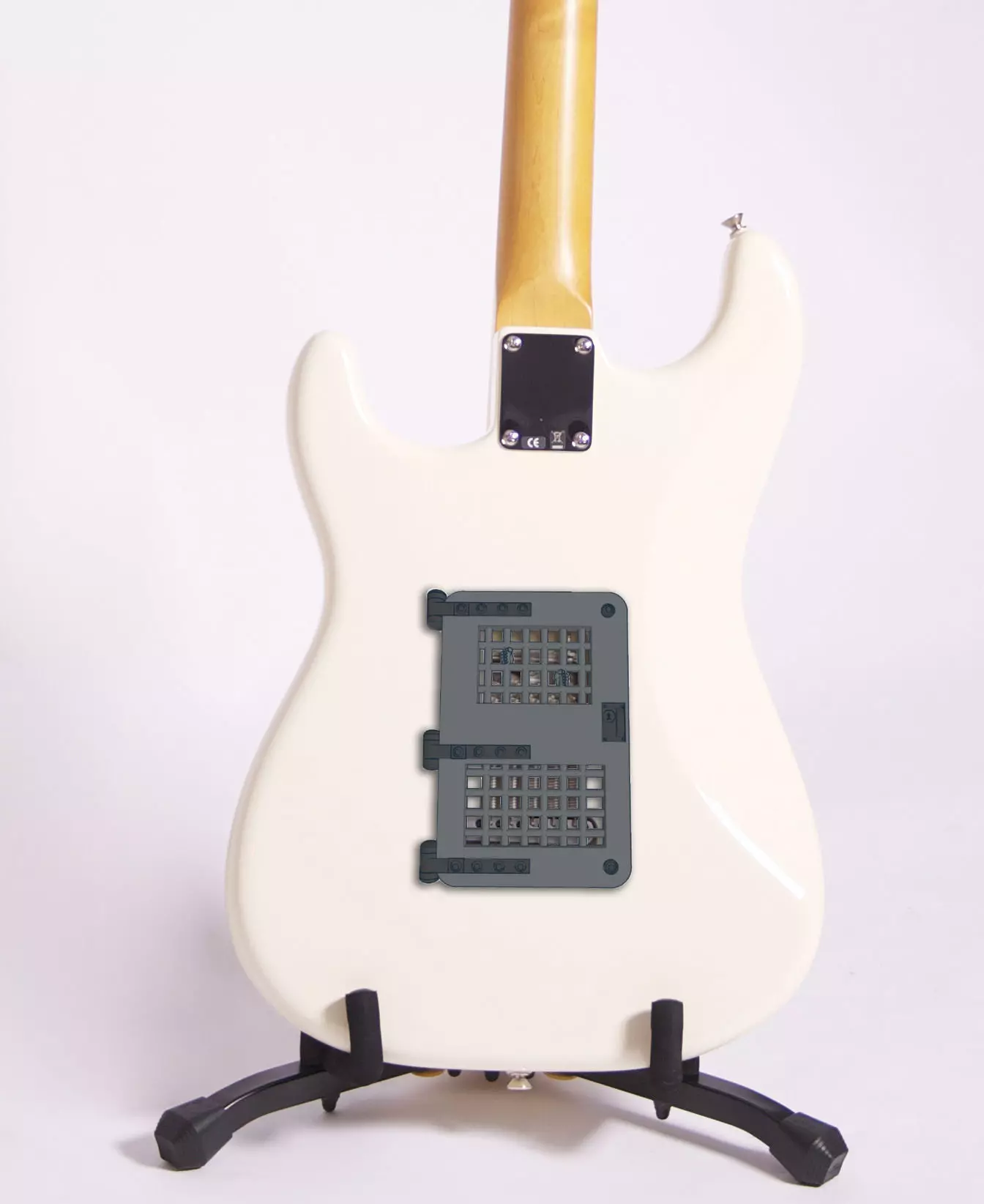 Guitar Backplate Dungeon Door 3D print model_0