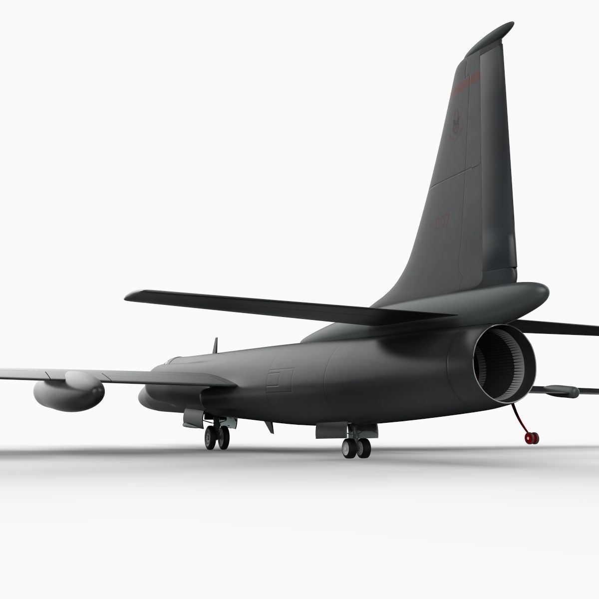 U2 plane 3D Model .max .obj .3ds .c4d .lwo .lw .lws .ma .mb