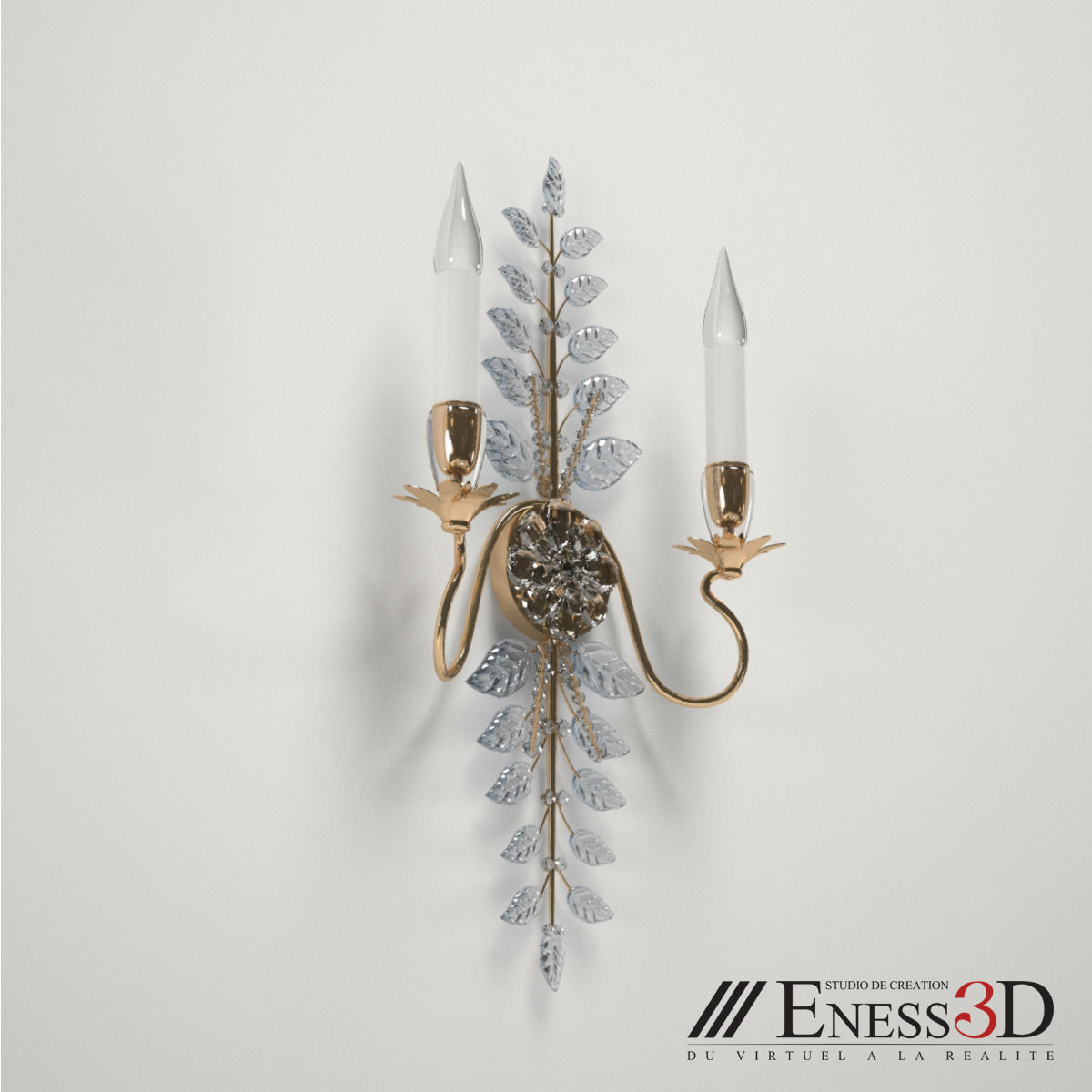 Pro - Bagues 11169 Wall Lamp 3D model_2