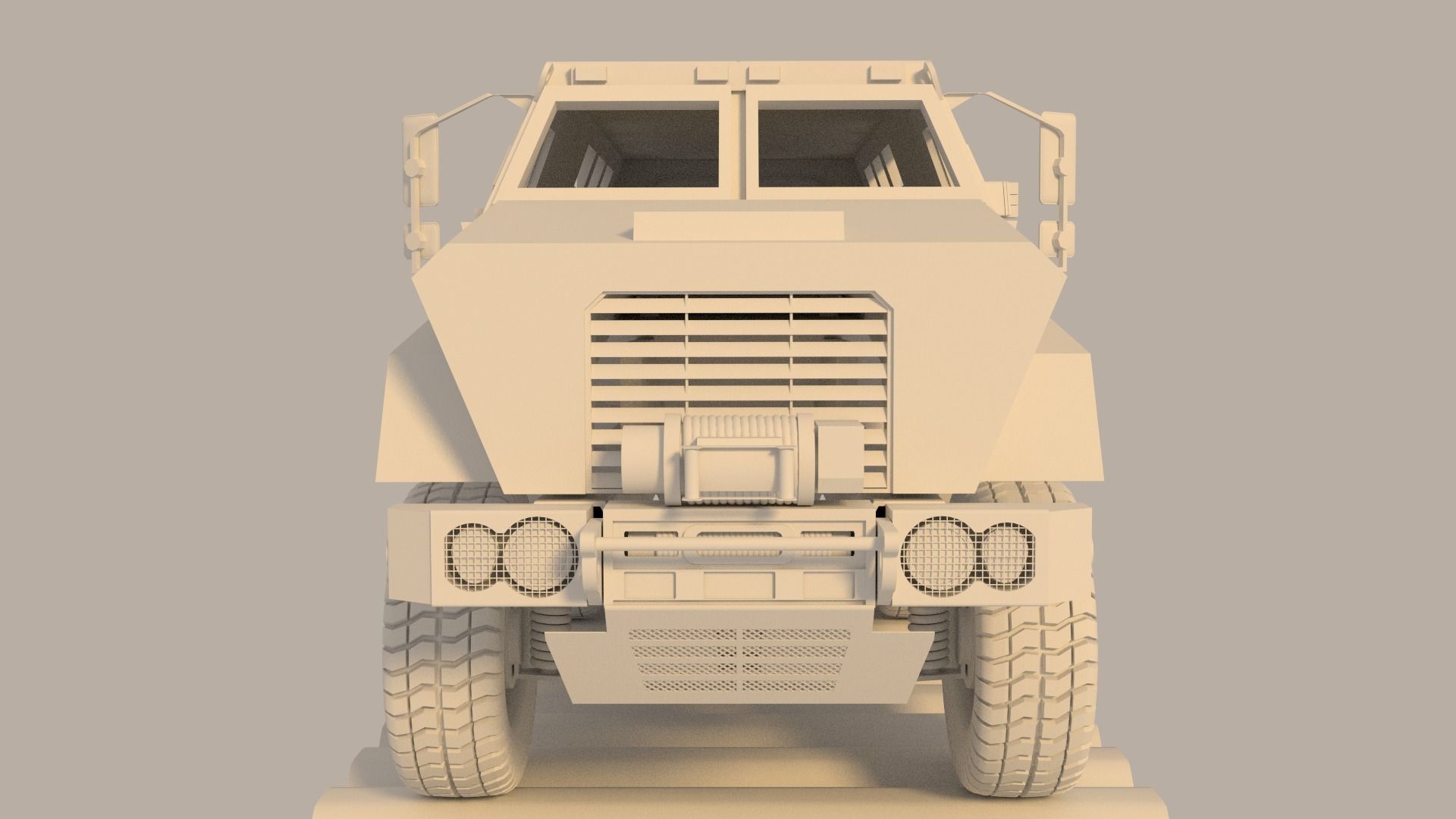 caiman mrap 3D model_12