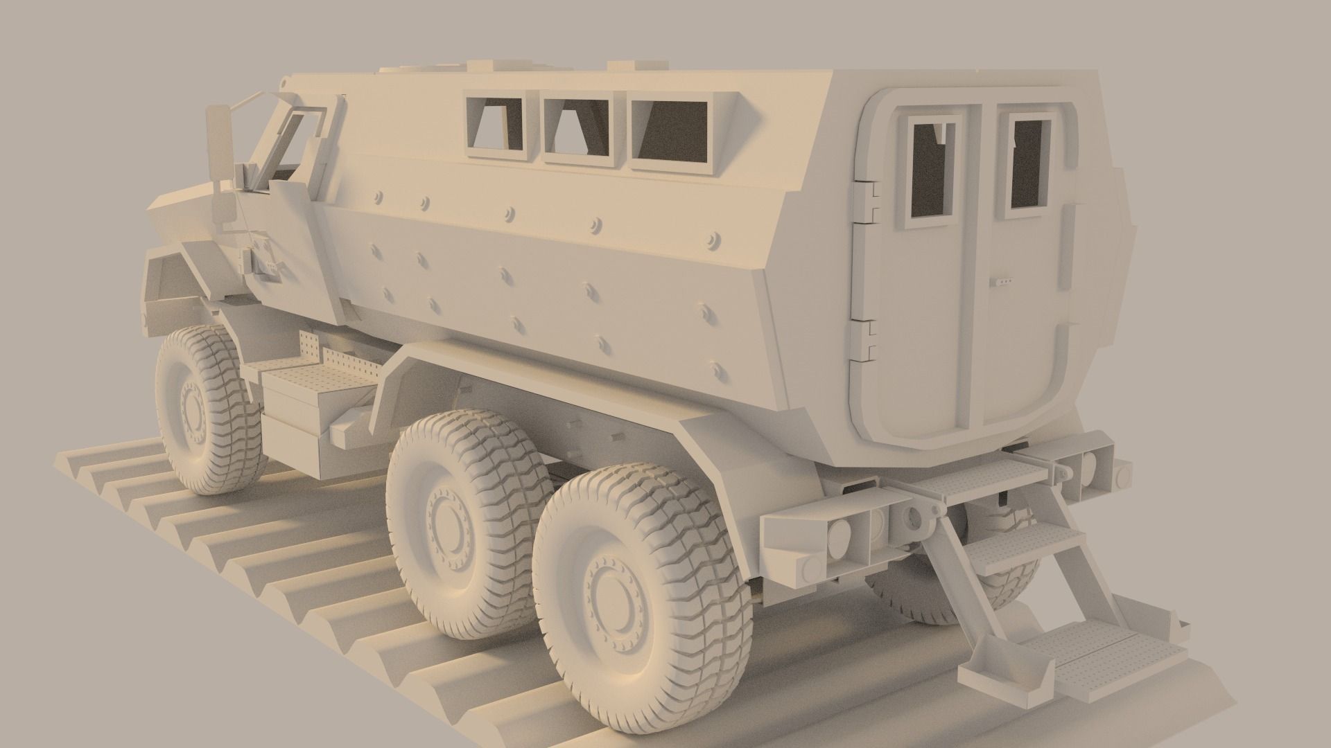 caiman mrap 3D model_13