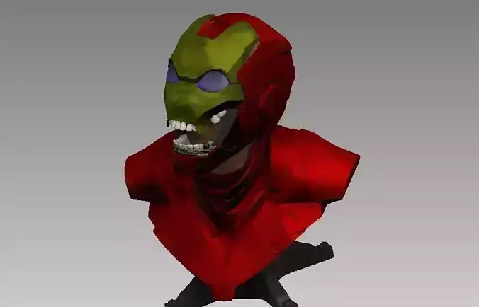 Possessioned iron man 3D model