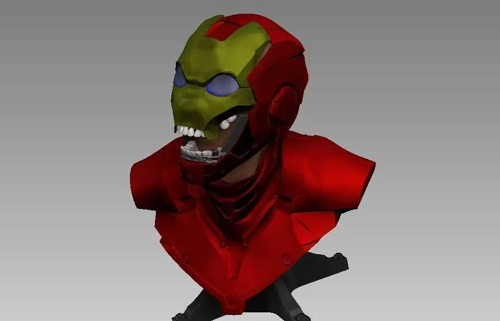 Possessioned iron man 3D model_0