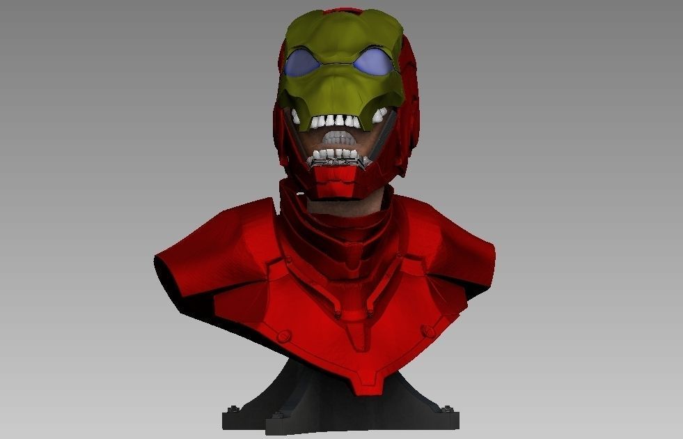 Possessioned iron man 3D model_1
