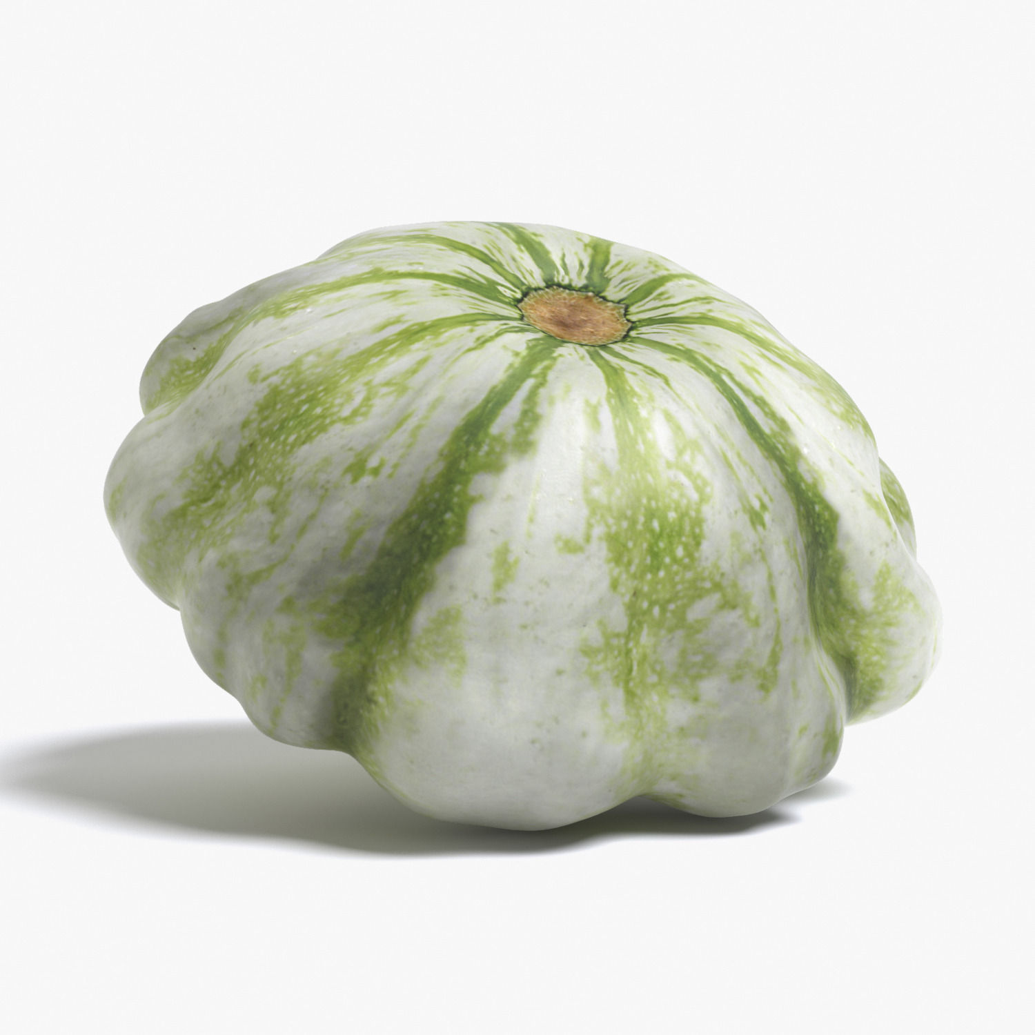 Squash pumpkin 3D model_2
