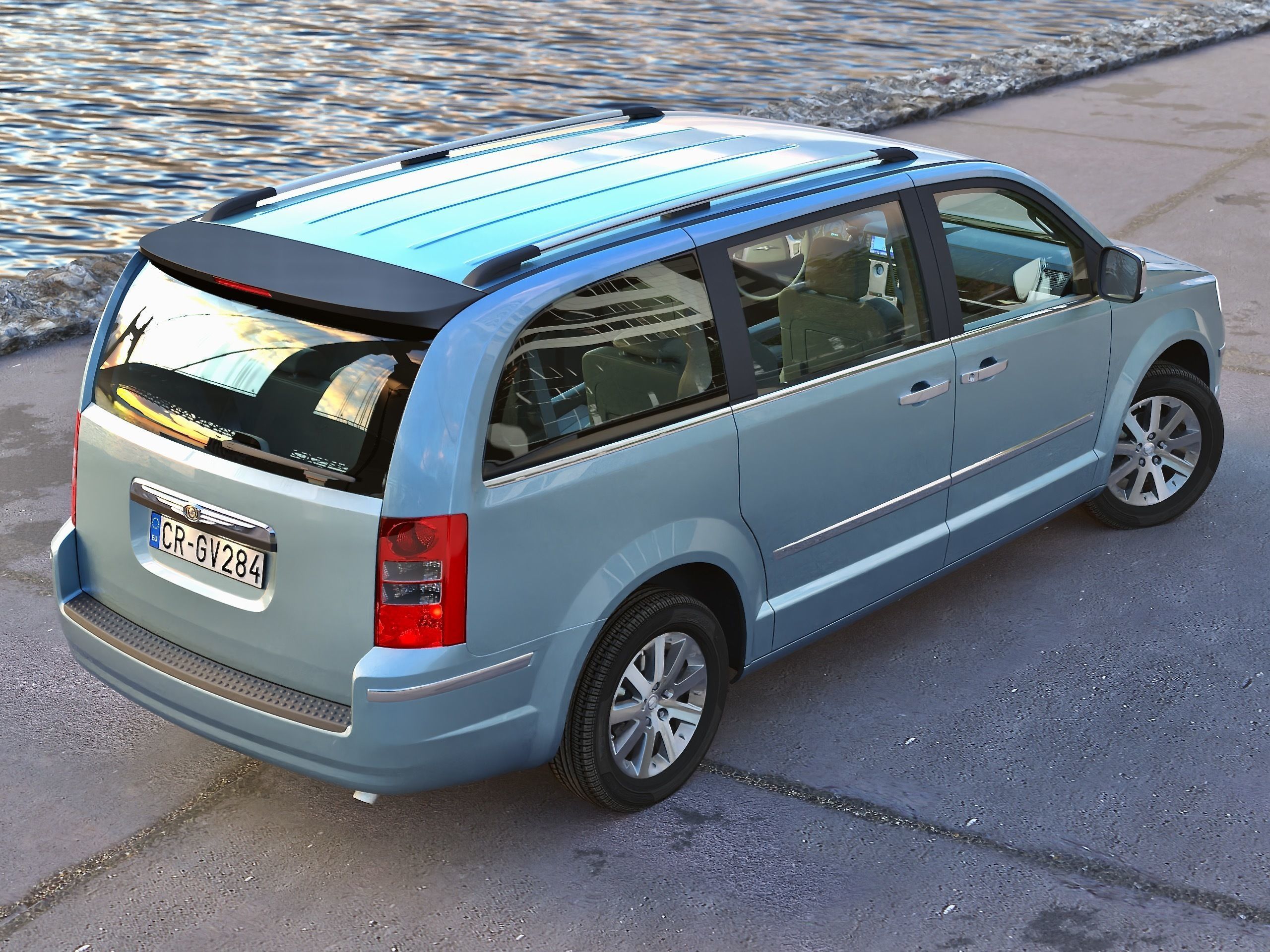 Chrysler Grand Voyager 2010 3D model_1