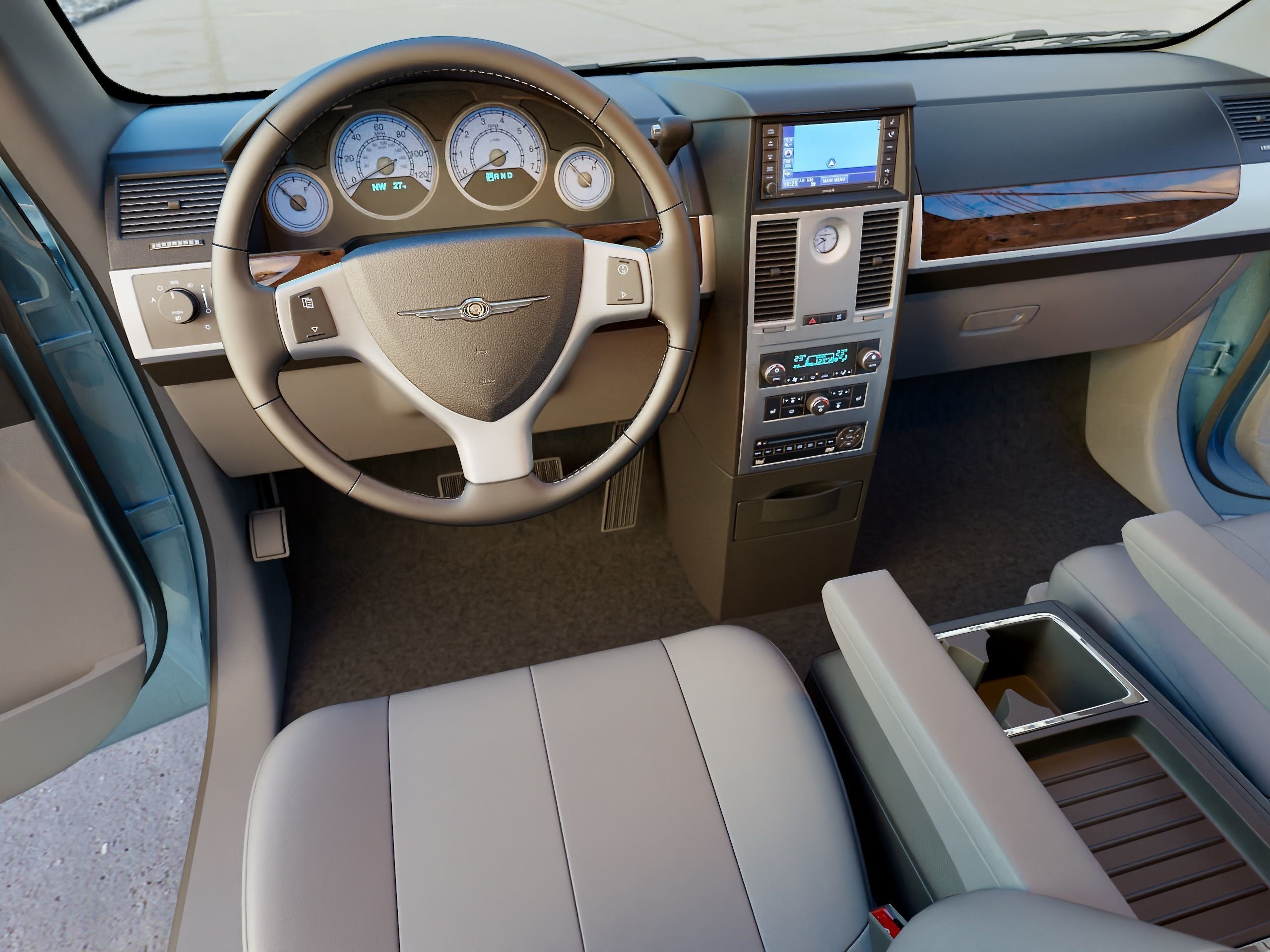 Chrysler Grand Voyager 2010 3D model_8