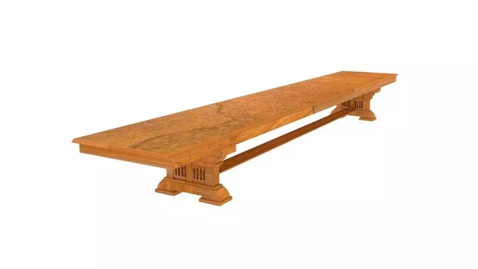 Gothic Table Free 3D model