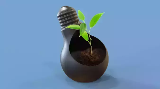 plant pot B 3D print model
