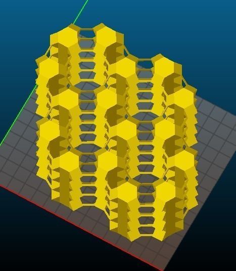 LTL-type Zeolite 3D print model_1