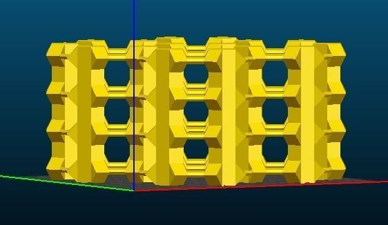 LTL-type Zeolite 3D print model_2