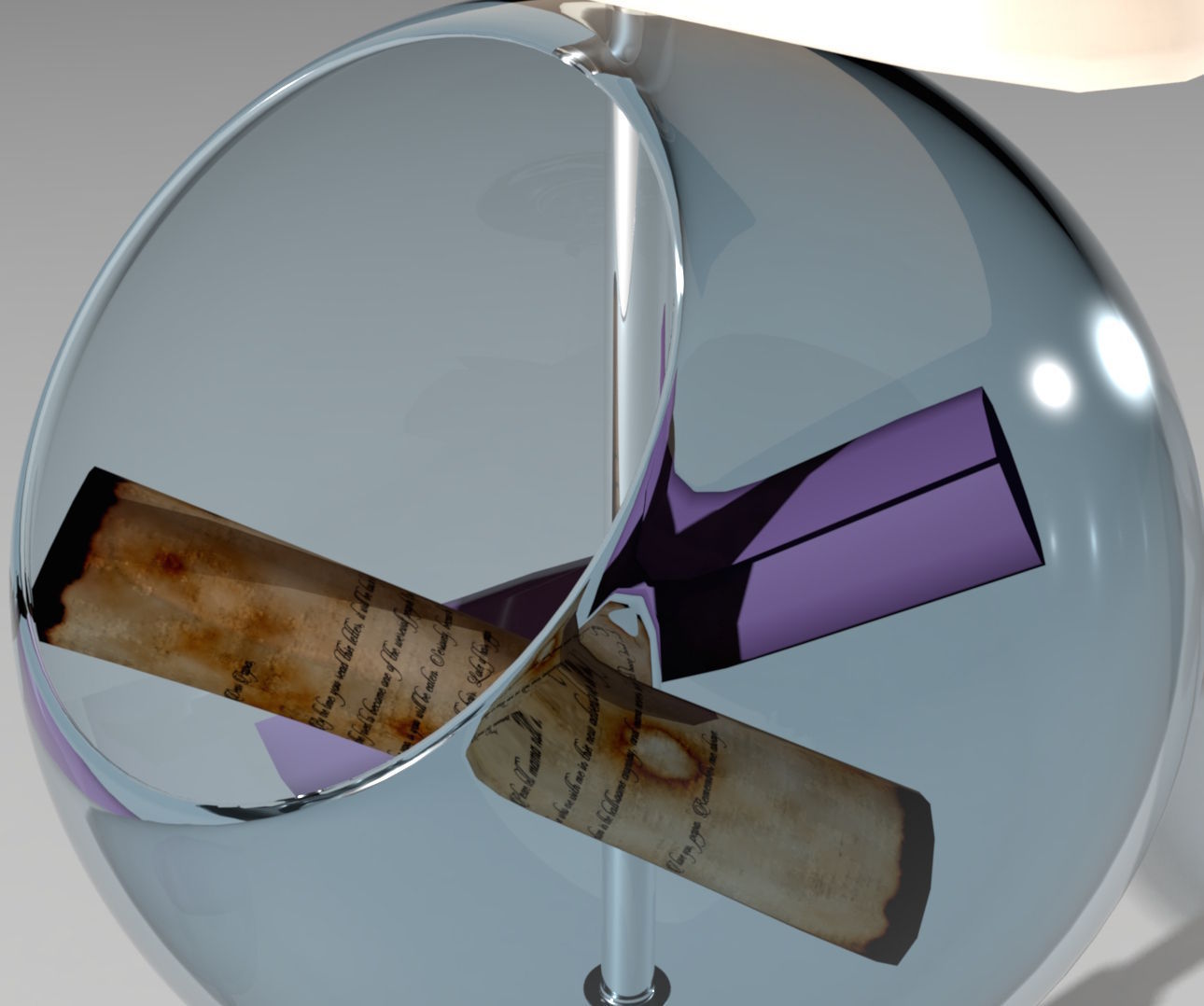 Secrets Lamp 3D model_2