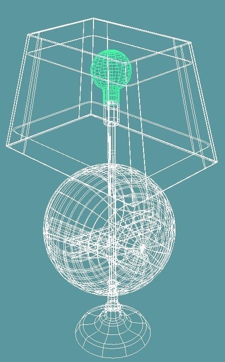 Secrets Lamp 3D model_3