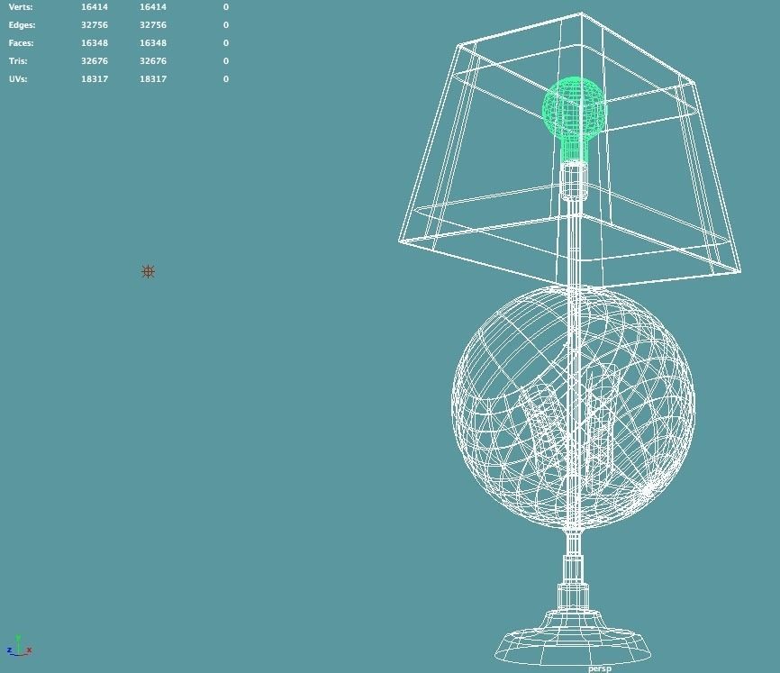 Secrets Lamp 3D model_4