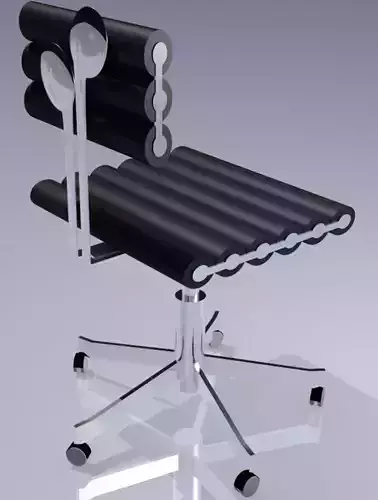 Musical Chair - Office Chair 3D model