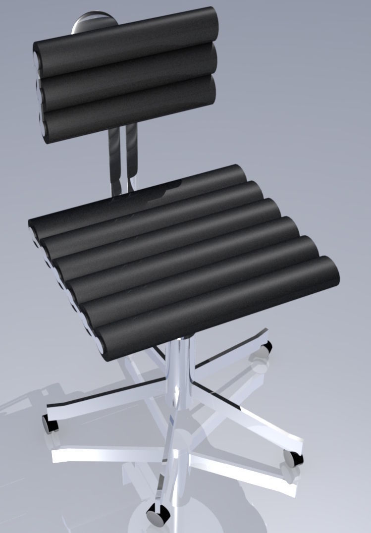 Musical Chair - Office Chair 3D model_2