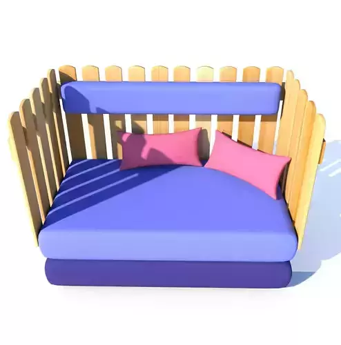 Summer Seat - Chair 3D model