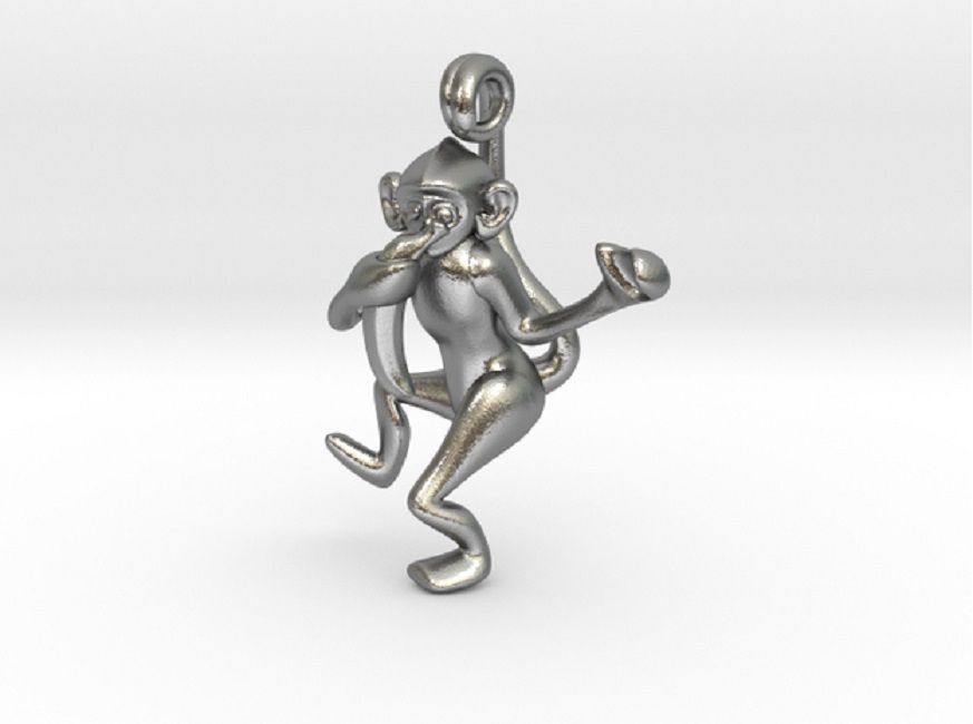 3D-Monkeys 006 3D print model_2