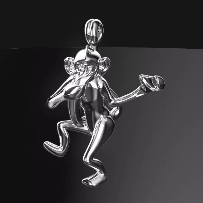 3D-Monkeys 006 3D print model_0