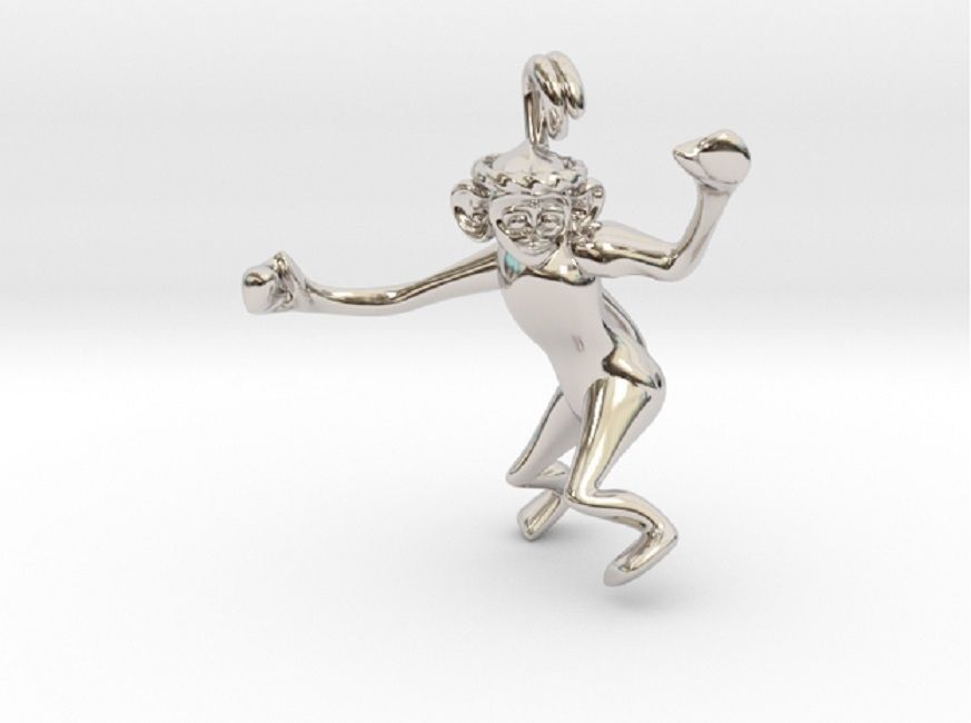 3D-Monkeys 009 3D print model_2