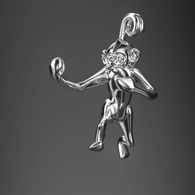 3D-Monkeys 012 3D print model_0