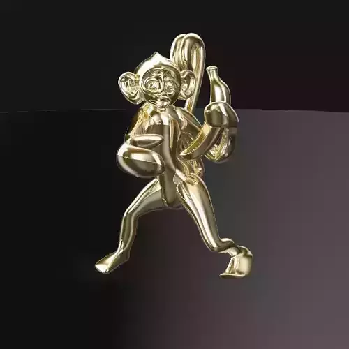 3D-Monkeys 023 3D print model