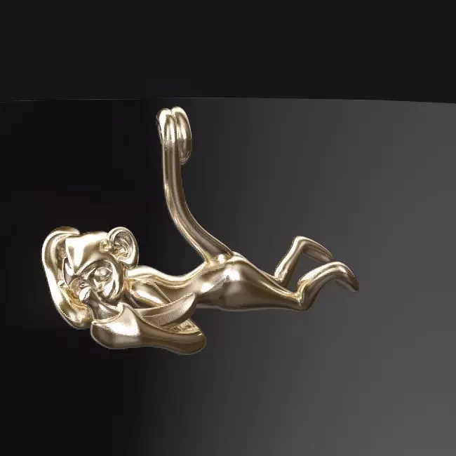 3D-Monkeys 029 3D print model_0