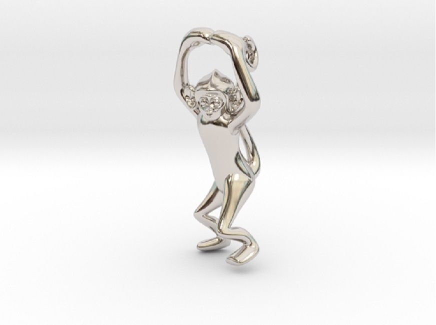 3D-Monkeys 031 3D print model_2