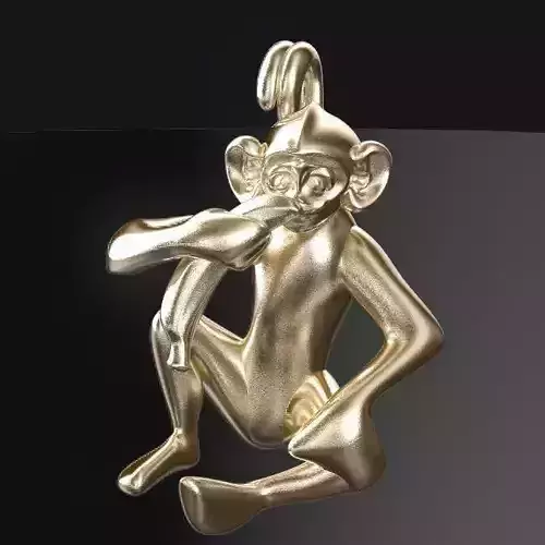 3D-Monkeys 043 3D print model