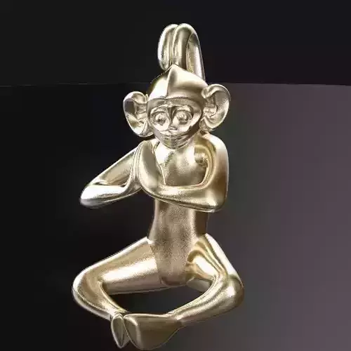 3D-Monkeys 044 3D print model
