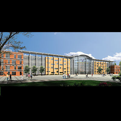 2004-02-03 zhu tie lin school 3D model_1