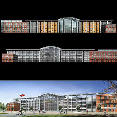 2004-02-03 zhu tie lin school 3D model_2