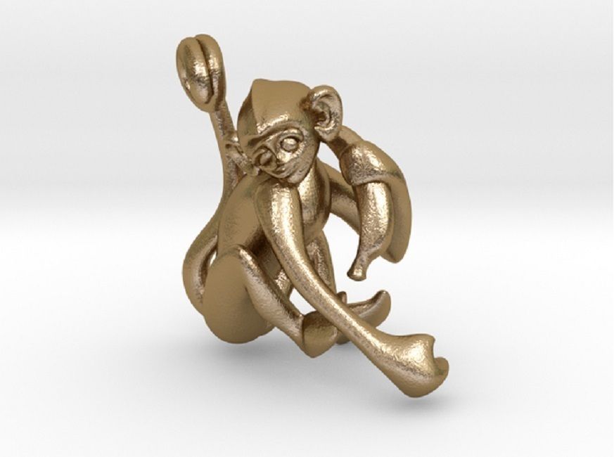 3D-Monkeys 049 3D print model_3