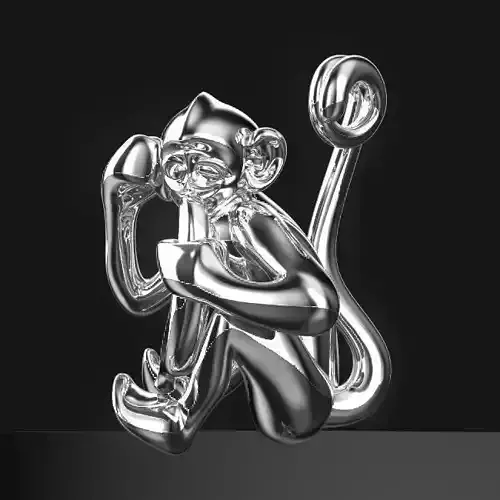3D-Monkeys 050 3D print model