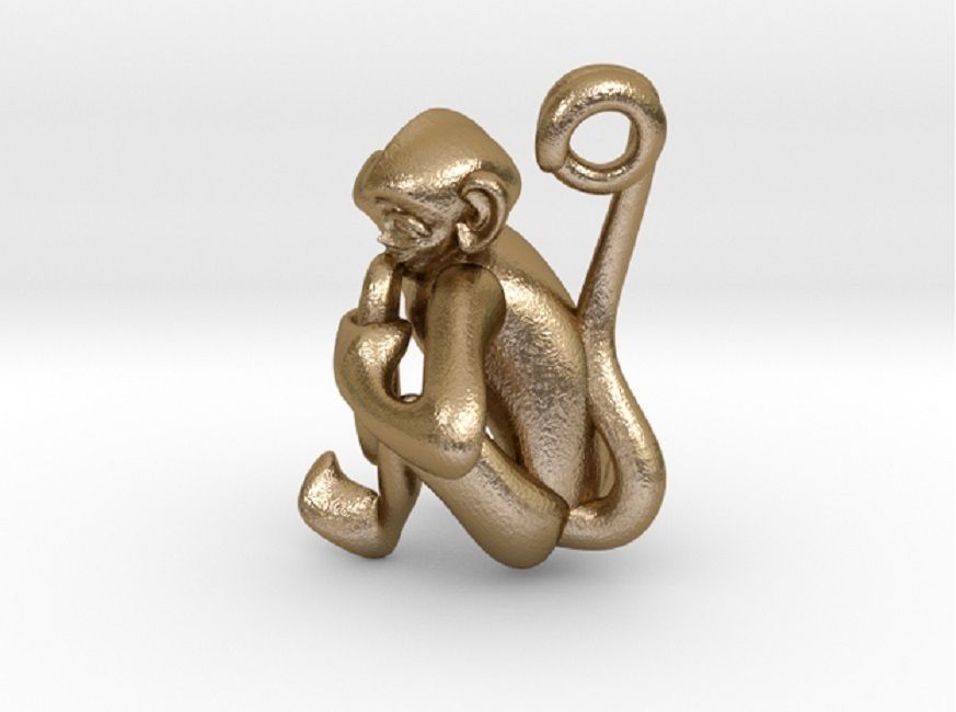 3D-Monkeys 050 3D print model_2