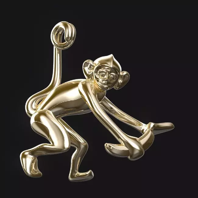 3D-Monkeys 051 3D print model_0