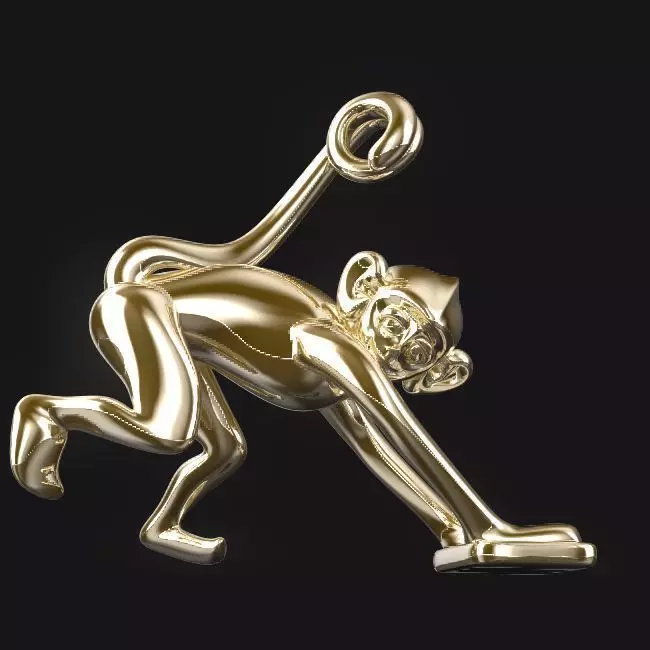 3D-Monkeys 052 3D print model_0