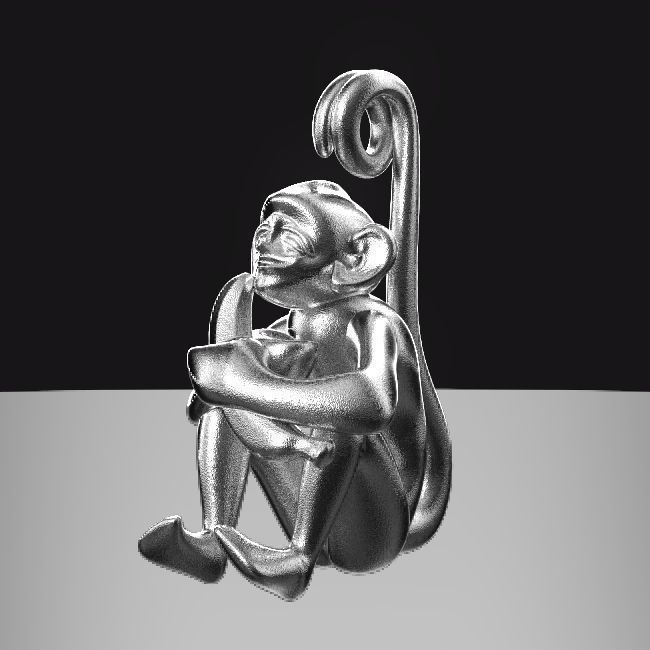 3D-Monkeys 053 3D print model_1
