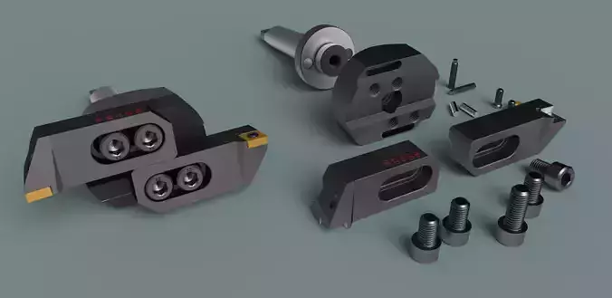 The head for boring holes 3D model