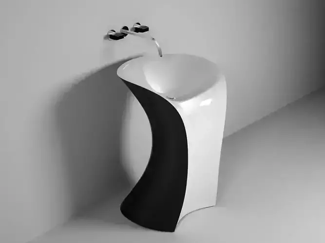 Hidra MI15 washbasin 3D model